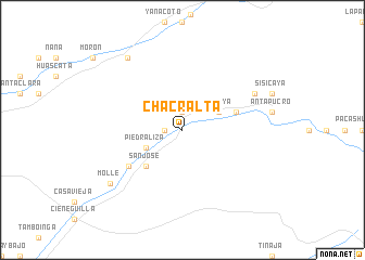map of Chacralta