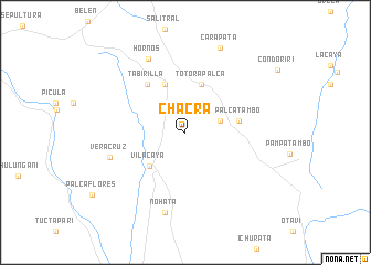 map of Chacra