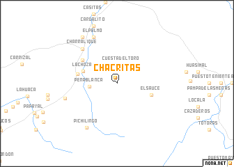 map of Chacritas