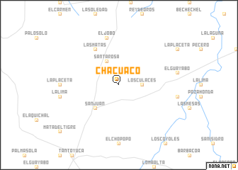 map of Chacuaco