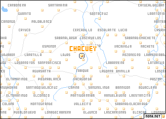 map of Chacuey