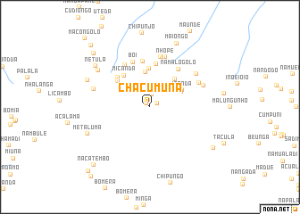 map of Chacumuna