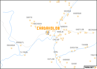 map of Chadakolob