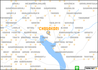 map of Chadakori
