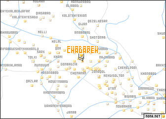 map of Chādareh