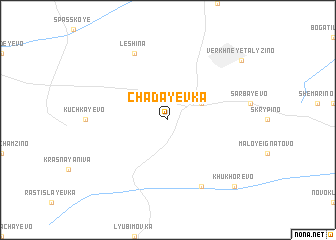 map of Chadayevka