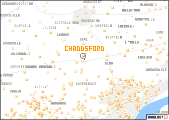 map of Chadds Ford
