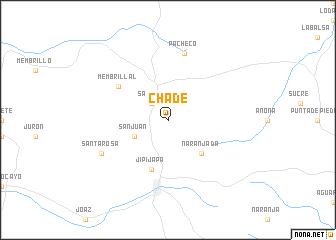 map of Chade