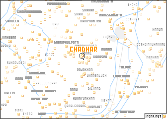 map of Chadhar