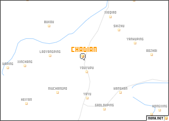 map of Chadian