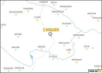 map of Chadian
