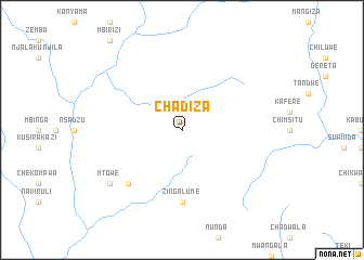 map of Chadiza