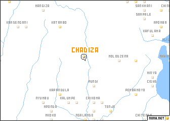 map of Chadiza