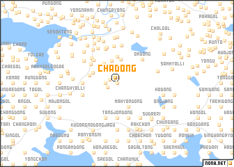 map of Cha-dong