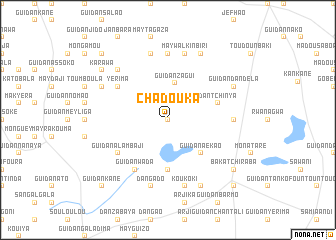 map of Chadouka