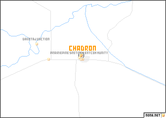 map of Chadron