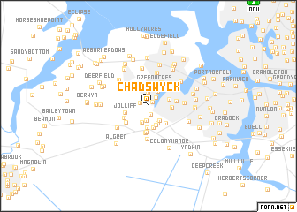 map of Chadswyck