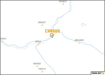 map of Chadud