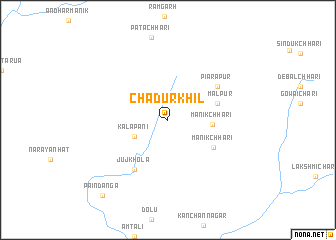 map of Chadurkhil