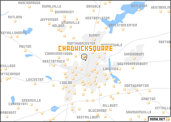 map of Chadwick Square