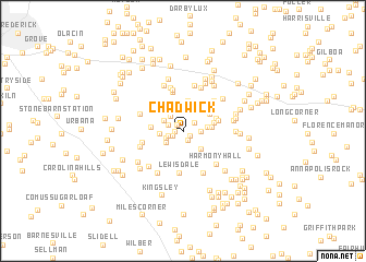 map of Chadwick