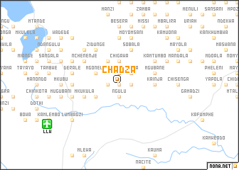 map of Chadza