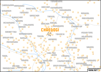 map of Chaedŏgi