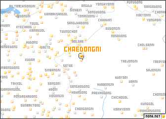 map of Chaedong-ni