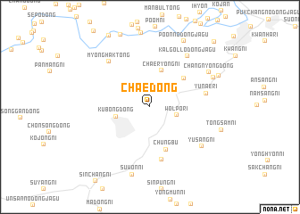 map of Chae-dong