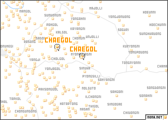 map of Chae-gol