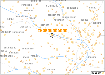 map of Chaegung-dong