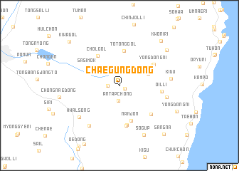 map of Chaegung-dong