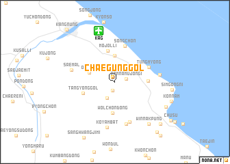 map of Chaegung-gol