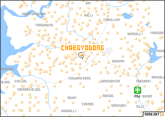 map of Chaegyo-dong