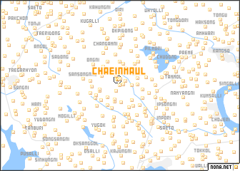 map of Chaein-maŭl