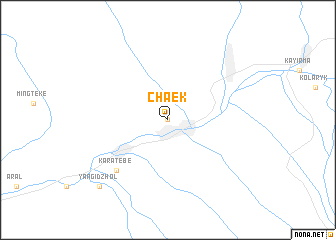 map of Chaek