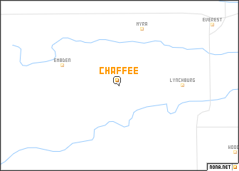 map of Chaffee
