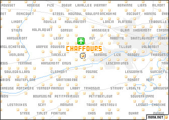 map of Chaffours