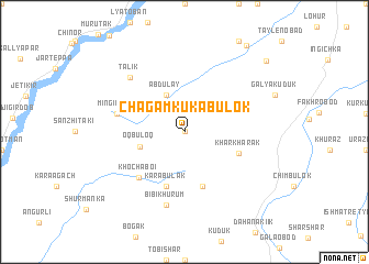 map of Chagam-Kukabulok