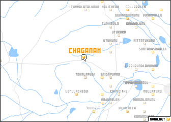 map of Chāganam