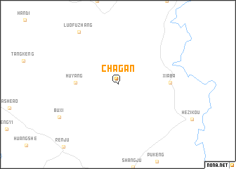 map of Chagan