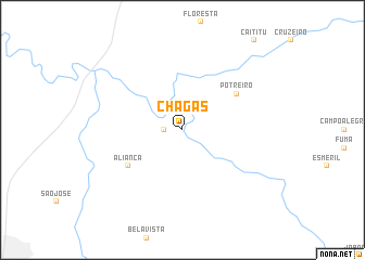 map of Chagas