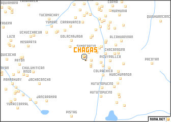 map of Chagas