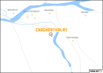 map of Chaghray Kalay