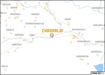 map of Chagmalai