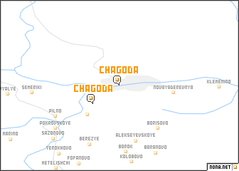 map of Chagoda