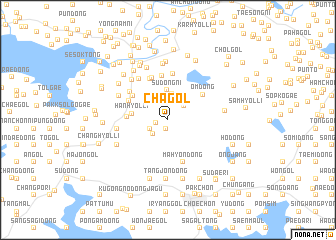 map of Cha-gol