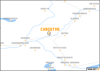 map of Chagotma