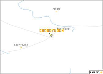 map of Chagoydakh