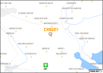 map of Chagry